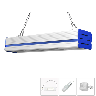 چراغ های فضای باز با انرژی خورشیدی ضد آب IP65 چراغ های LED خطی 50W-250W High Bay