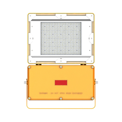 لامپ ضد انفجار ATEX دارای گواهینامه 100 ~ 480W صنعت شیمیایی IP66 LED چراغ ضد انفجار پمپ بنزین A5
