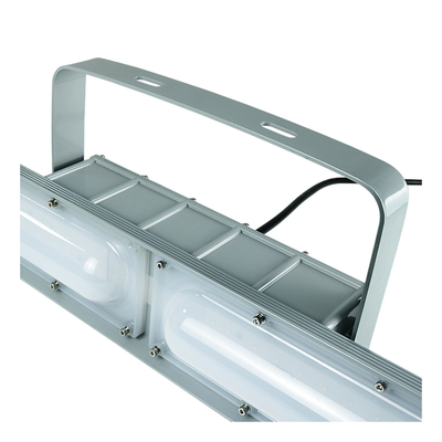 طرح جدید چراغ ضد انفجار LED خطی 1300 میلی متر Ip66 قابل تعویض برد LED و درایور چراغ ضد انفجار سری H